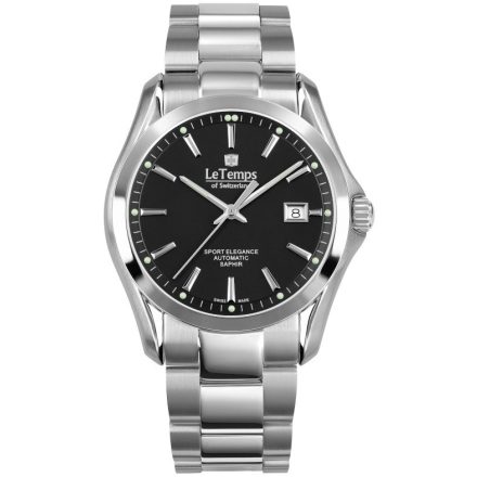 Le Temps férfi karóra Sport Elegance Automatic LT1090.12BS01 svájci óra