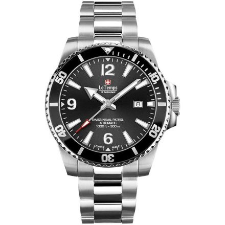 Le Temps svájci férfi karóra Swiss Naval Patrol LT1045.01BS01